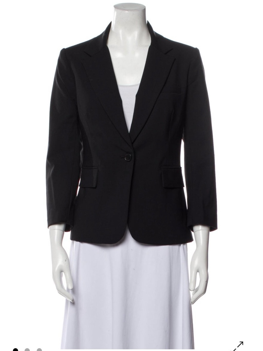 Veronica Beard School
Boy Blazer Black Notch-Lapel Single-Button